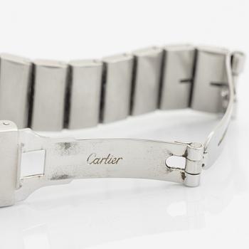 Cartier, Santos VLC, armbandsur, 32,5 mm.