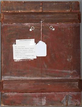 IKON, äggtempera, samt förgyllningar, Ryssland 1800-talets senare hälft.