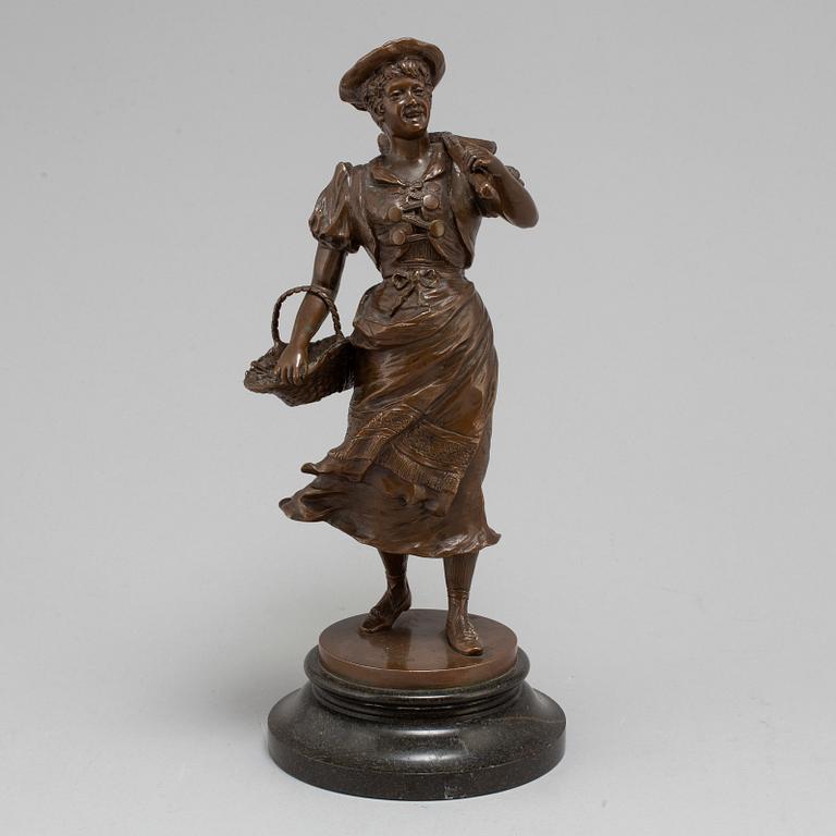 HELMUTH SCHIEVELKAMP, sculpture, bronze, signed and dated 92.