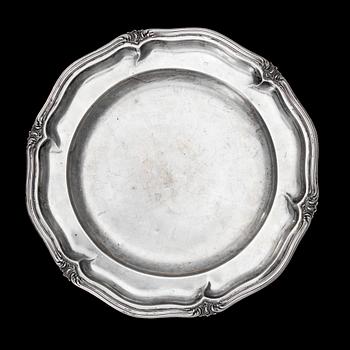 FAT, silver, importstämplar, Carl Fredrik Carlman, Stockholm, 1924. Tot ca 779 g.