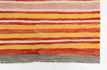 Rug, kilim, modern, approx. 203 x 196 cm.