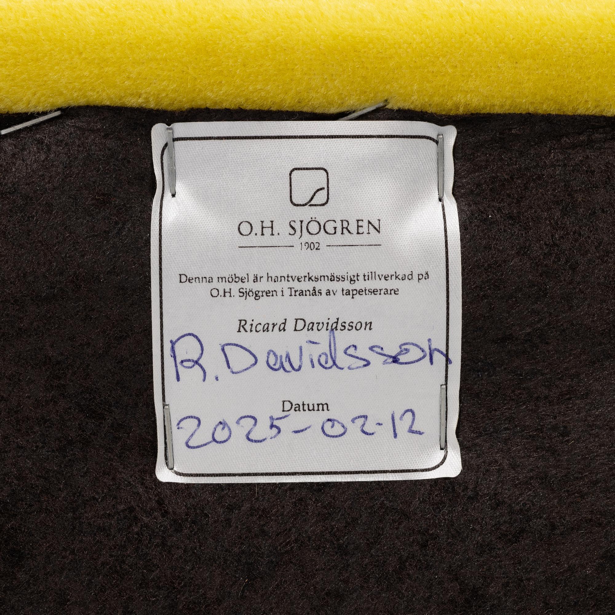 Josef Frank, a model 703 sofa, Svenskt Tenn, mid-20th Century.