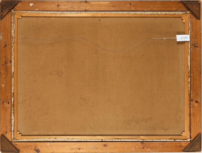 Gottfrid Kallstenius, Sommarlandskap med segelbåt.