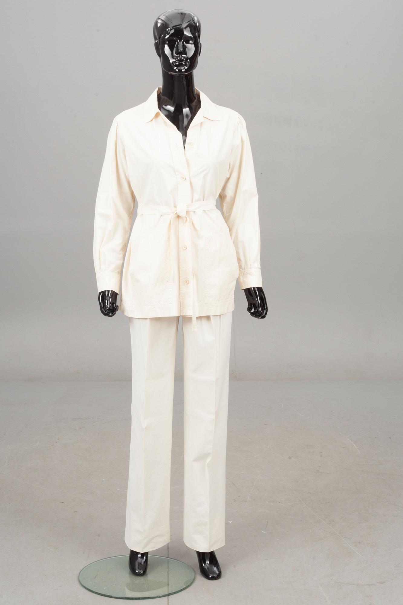 JACKA SAMT BYXOR, Saint Laurent, Rive Gauche.