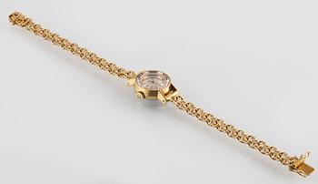 ARMBANDSUR, dam, Omega, 18 k guld.