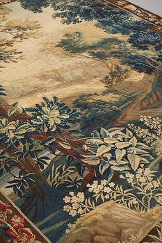 A tapestry, "Verdure", tapestry weave, ca 301 x 254 cm, France 18th century.