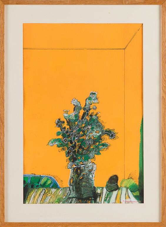 Juhani Linnovaara, Flowers in a Vase.