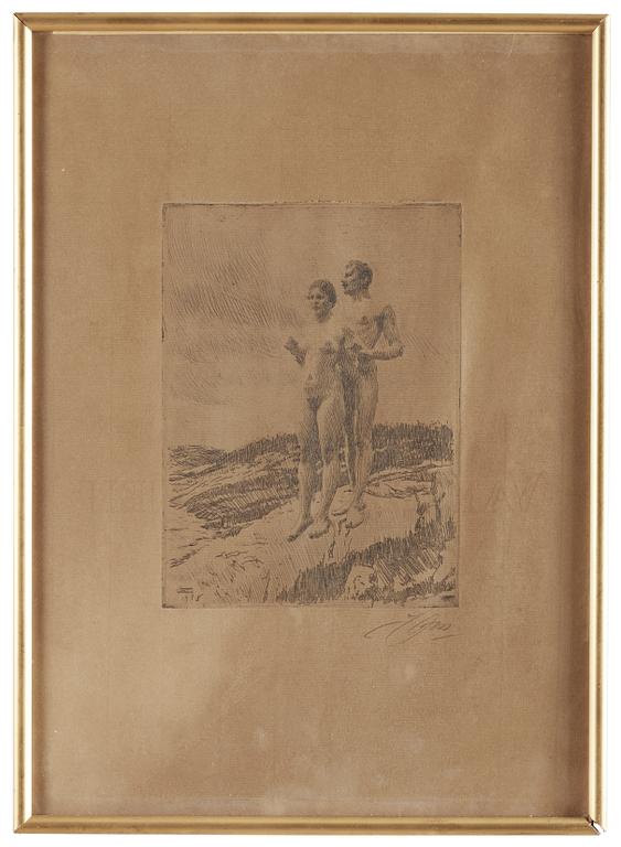 Anders Zorn, The two.