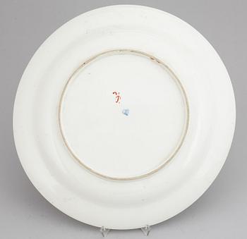 A Vienna porcelain dish, 18th Century.