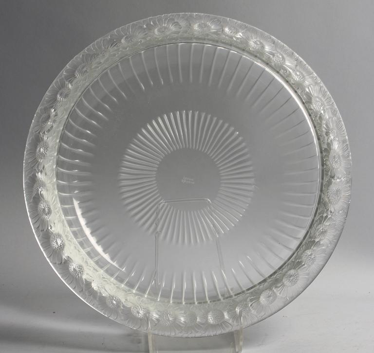 FAT, glas. Lalique, Frankrike 1900-tal.