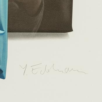 Yrjö Edelmann, lithograph in colours, 1989, signed 10/150.