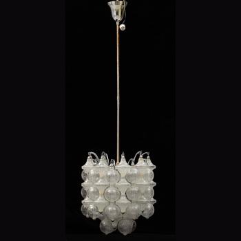 A 'Tulipan' chandelier from J.T. Kalmar, Austria, 1960's/70's.