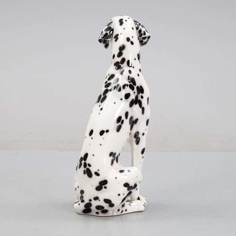 A 1970's porcelain dalmatian figurine.
