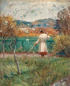 Greta Gerell, Woman in the garden.