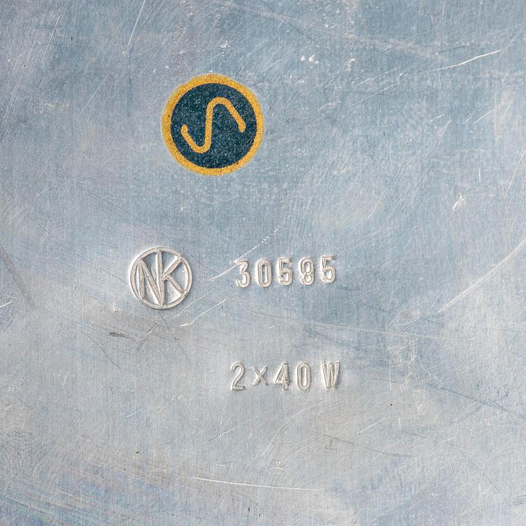 Bertil Brisborg, a table lamp model "30595", Nordiska Kompaniet, 1940s.