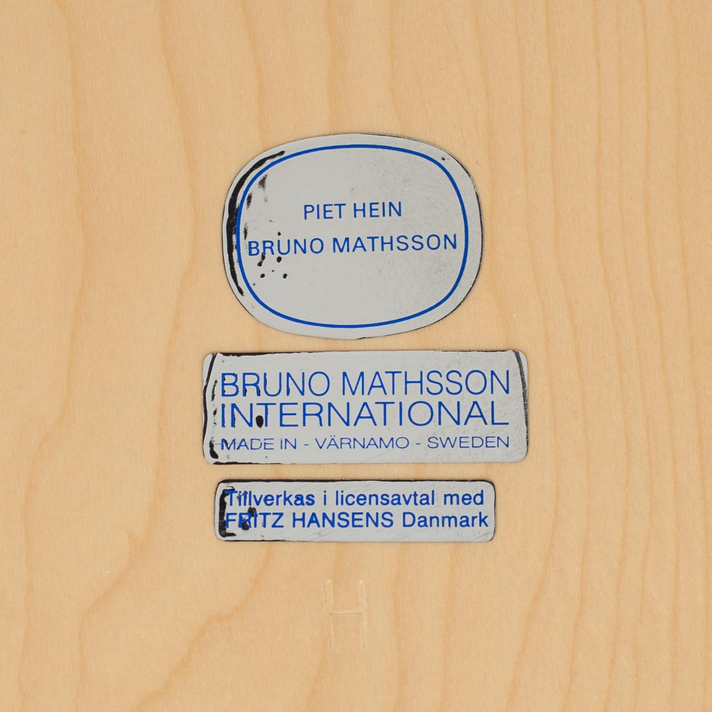 SKRIVBORD, Bruno Mathsson, Bruno Mathsson International, Värnamo. Fritz Hansen.