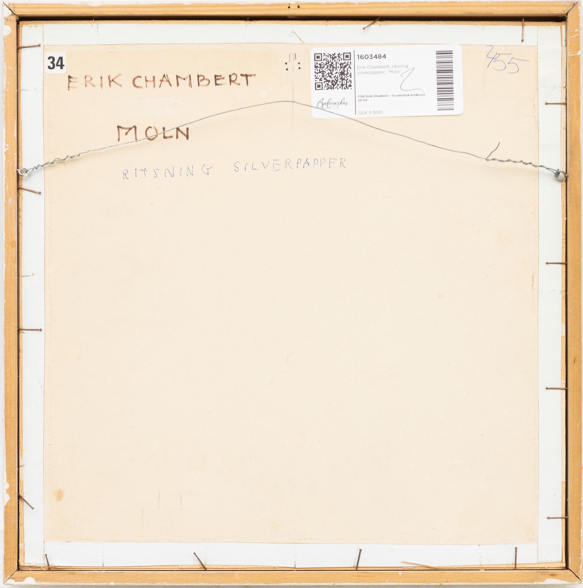 Erik Chambert, "Moln”.