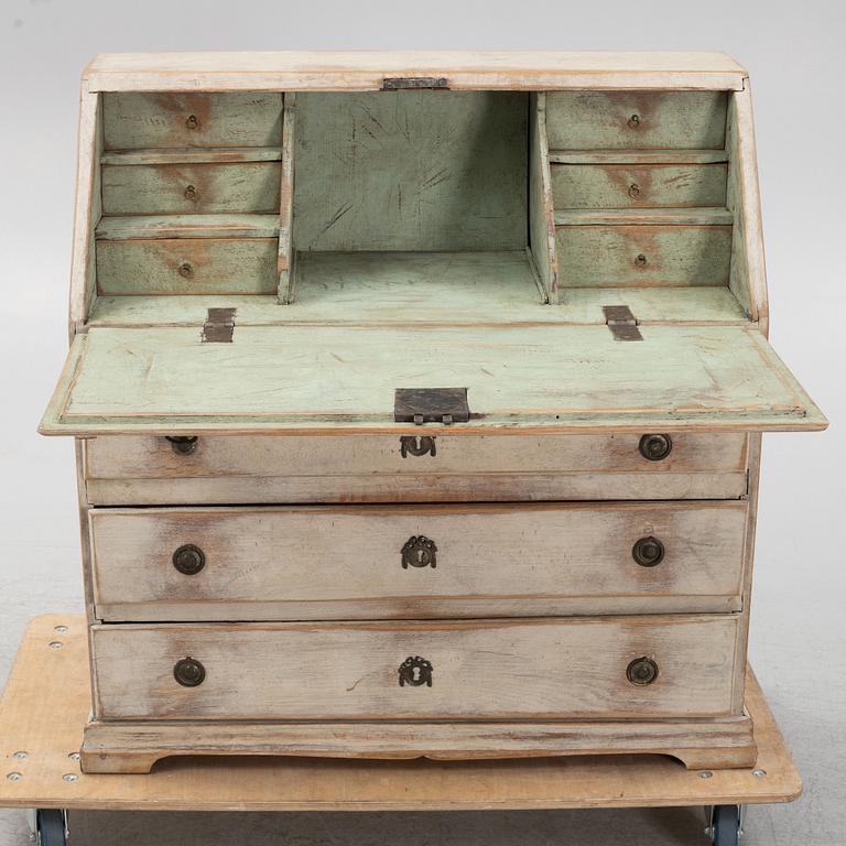 Sekretär, 17/1800-tal.