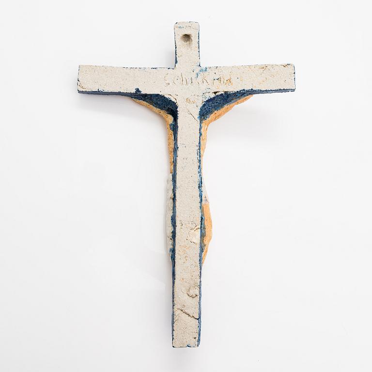 Michael Schilkin, skulptur, stengods, signerad Schilkin.