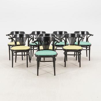 Chairs, 8 pieces, Gemla, late 20th/early 21st century.