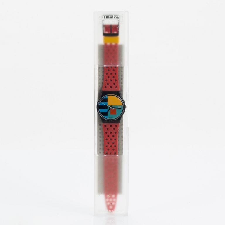 Swatch, Honor Ride, wristwatch, 34 mm.