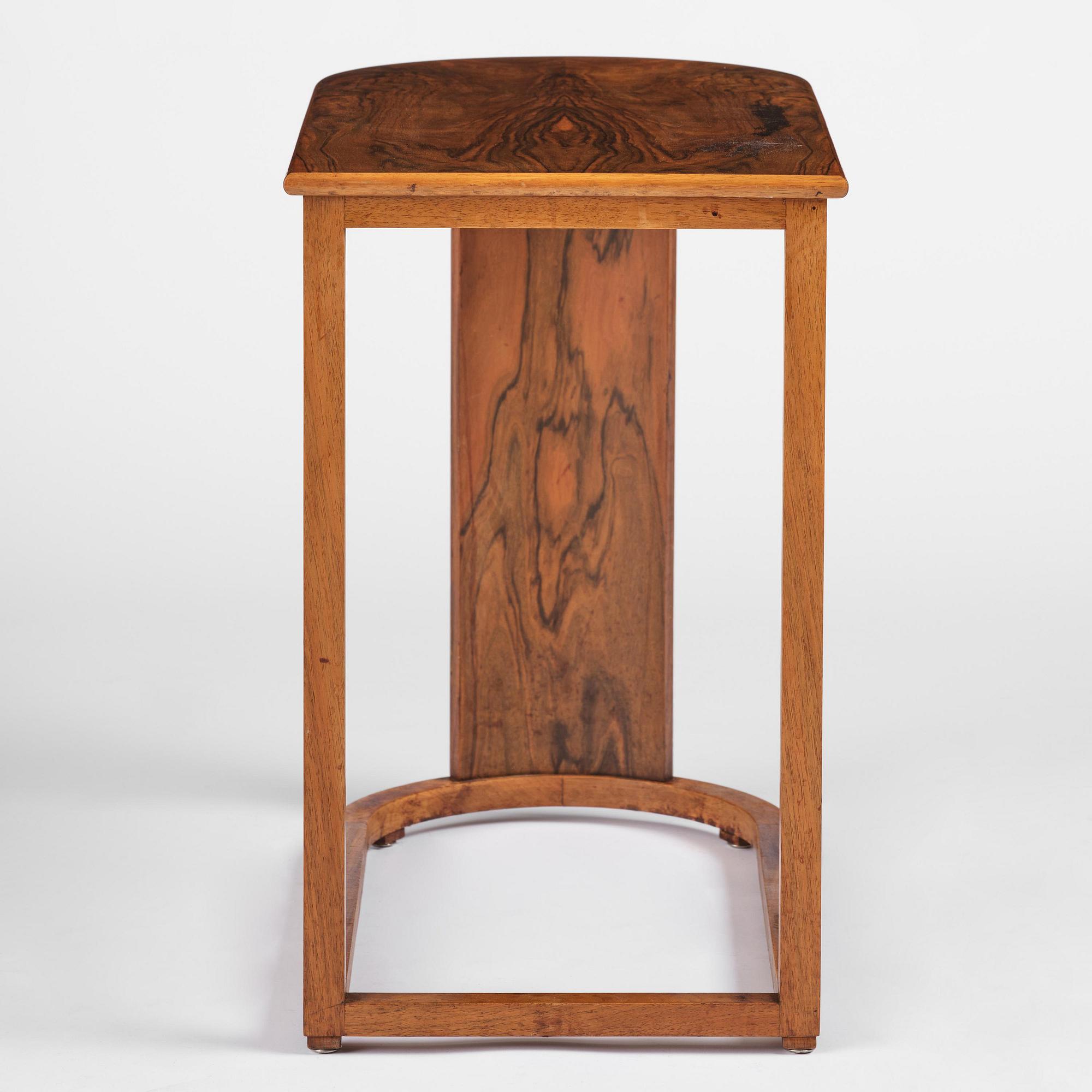 A side table from the royal collections at Ulriksdal Palace, 1930s.