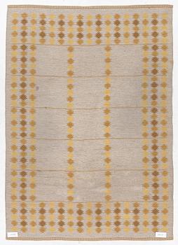 Ingrid Dessau, matta, dubbelvävd, sigerad ID, ca 228 x 160 cm.