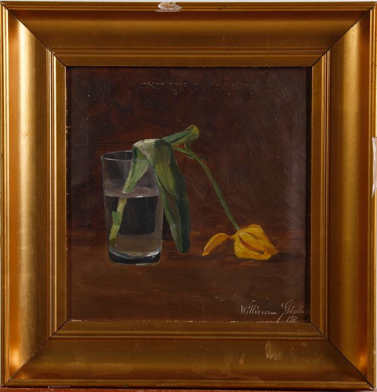 OKÄND KONSTNÄR. Olja på duk, sign o dat 1911.