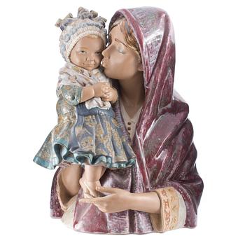 FIGURGRUPP, stengods, Lladro.