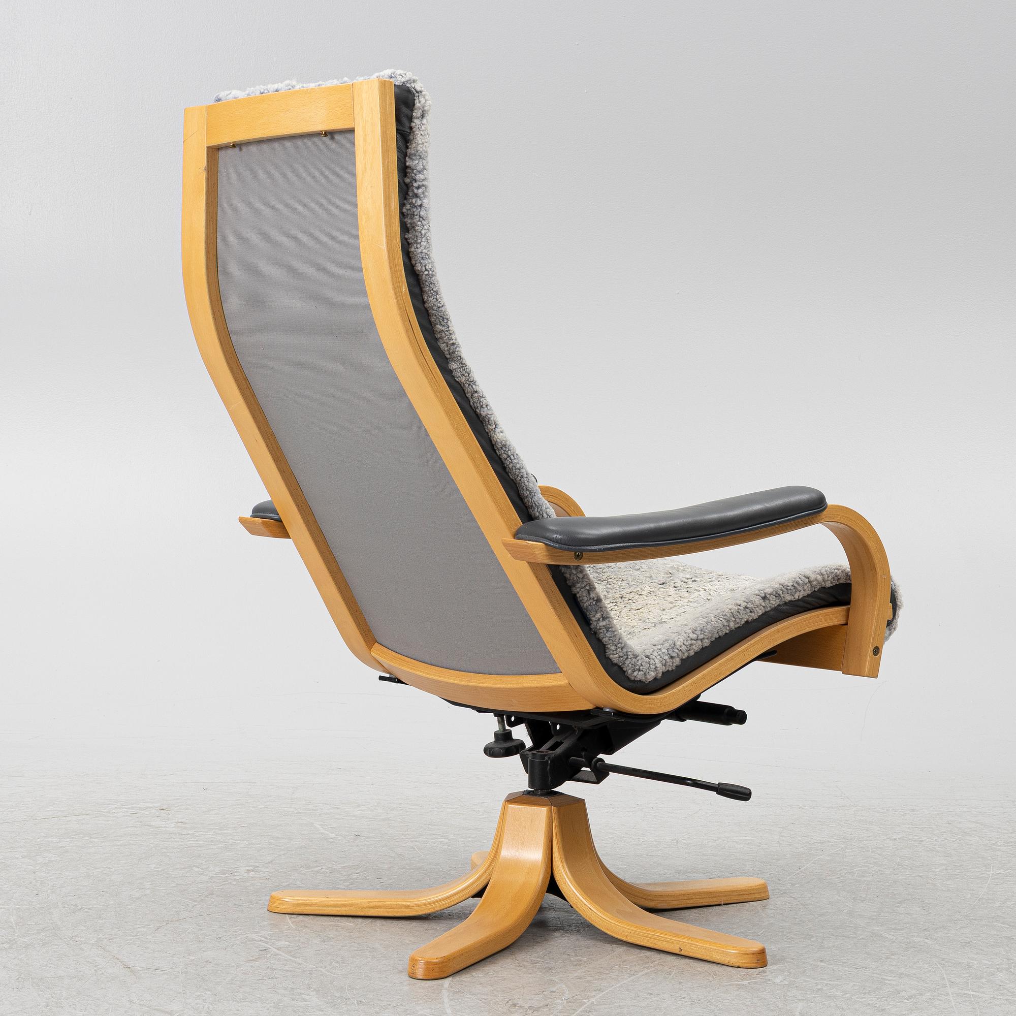 Armchair, 'Swing grace', Swedese, late 20th century.