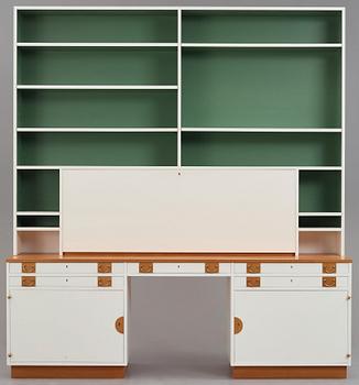 Josef Frank, a bookcase including a folding desk, a special version of modell 2255, Svenskt Tenn, Sweden.