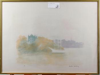 RUDBERG, GUSTAV, färglitografier, 3 st.