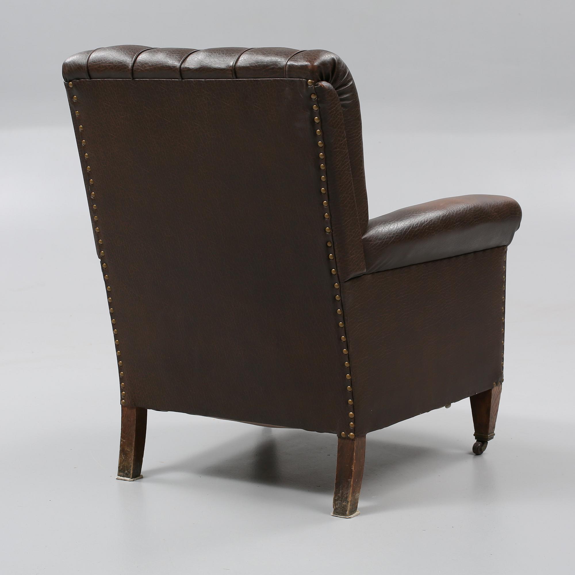 FÅTÖLJ, jugend, 1900-talets första del.