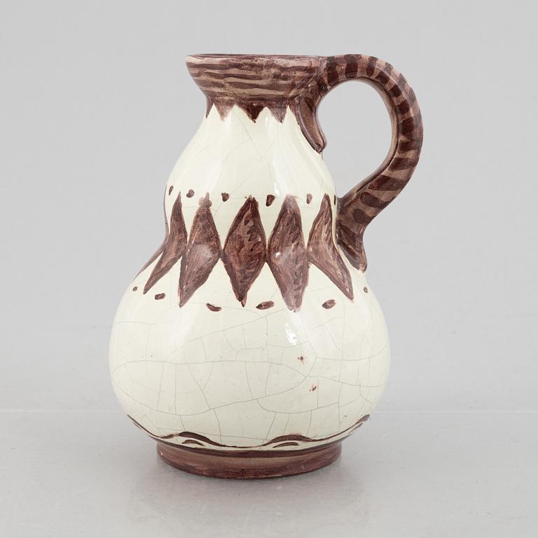 Carl Malmsten, an earthenware vase, firsta half of the 20th Century / mid 20th Century.