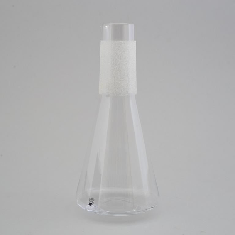 ERIKA LAGERBIELKE, karaffer, 2+2 st, "Divine", glas, Orrefors, 2000-tal.