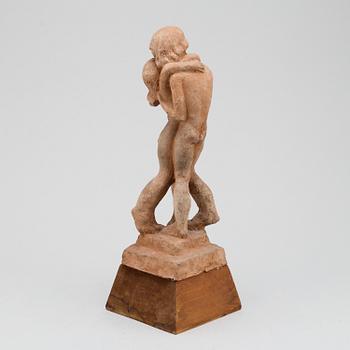 Axel Andersson sculpture, earthenware signed AXA.