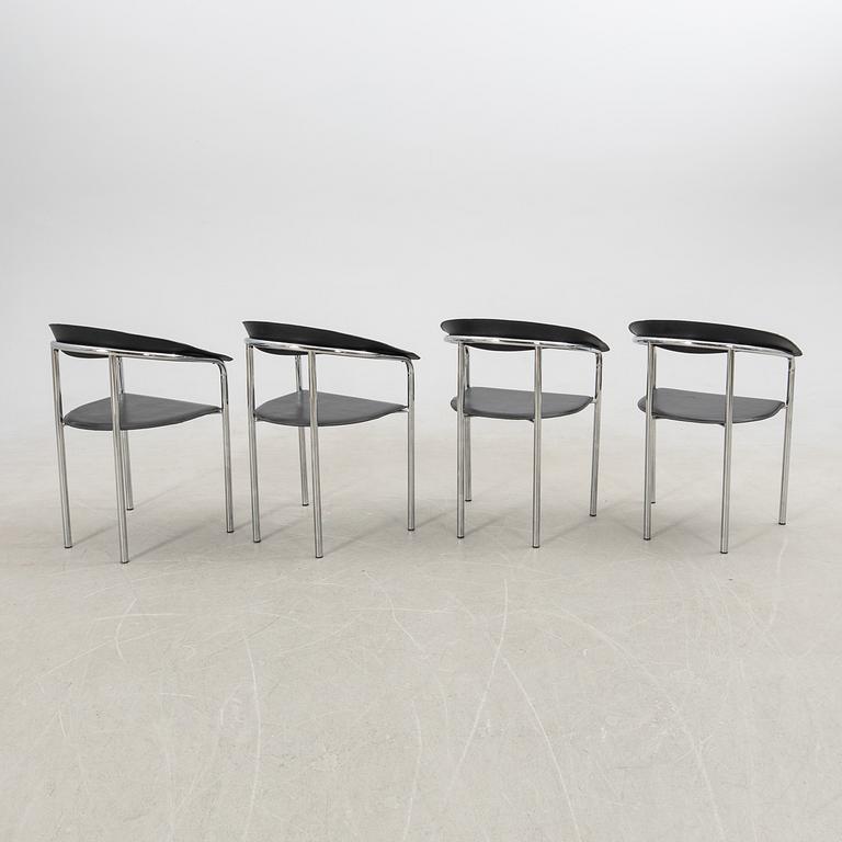 Chairs, 4 pcs, second half of the 20th century.