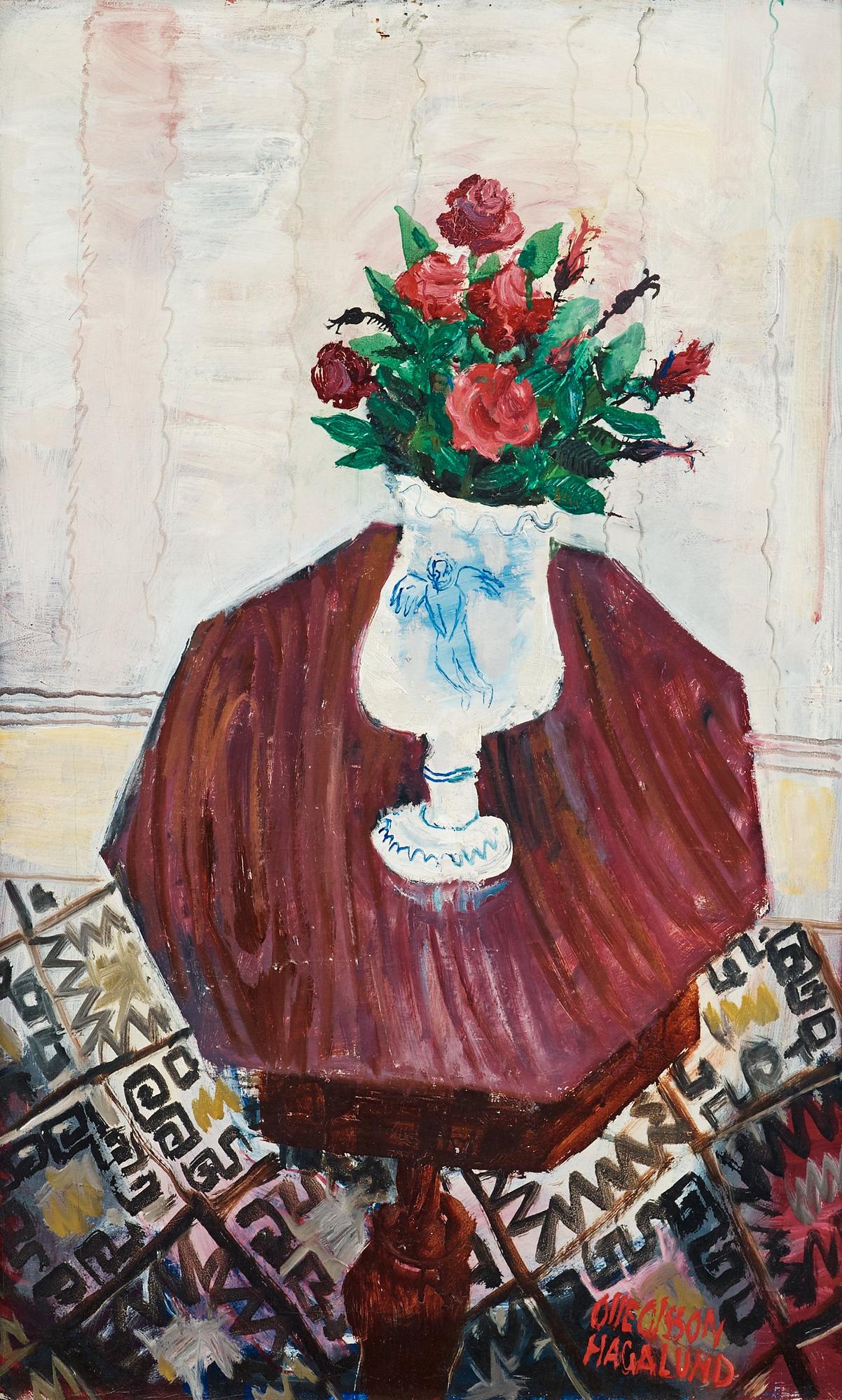 Olle Olsson-Hagalund, "Rosenbukett".