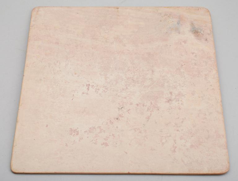 SCHACKSPEL, sten, afrikanskt, 1970-tal.