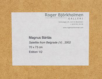 Magnus Bärtås, "Satellite from Belgrade (V)", 2002.
