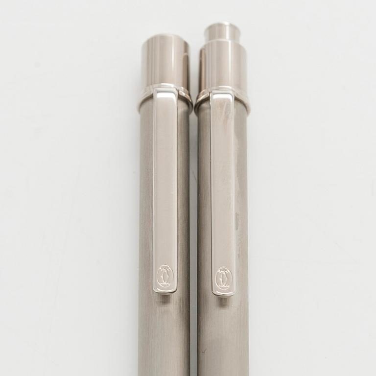 Cartier, pennor, 2 st, "must de Cartier".