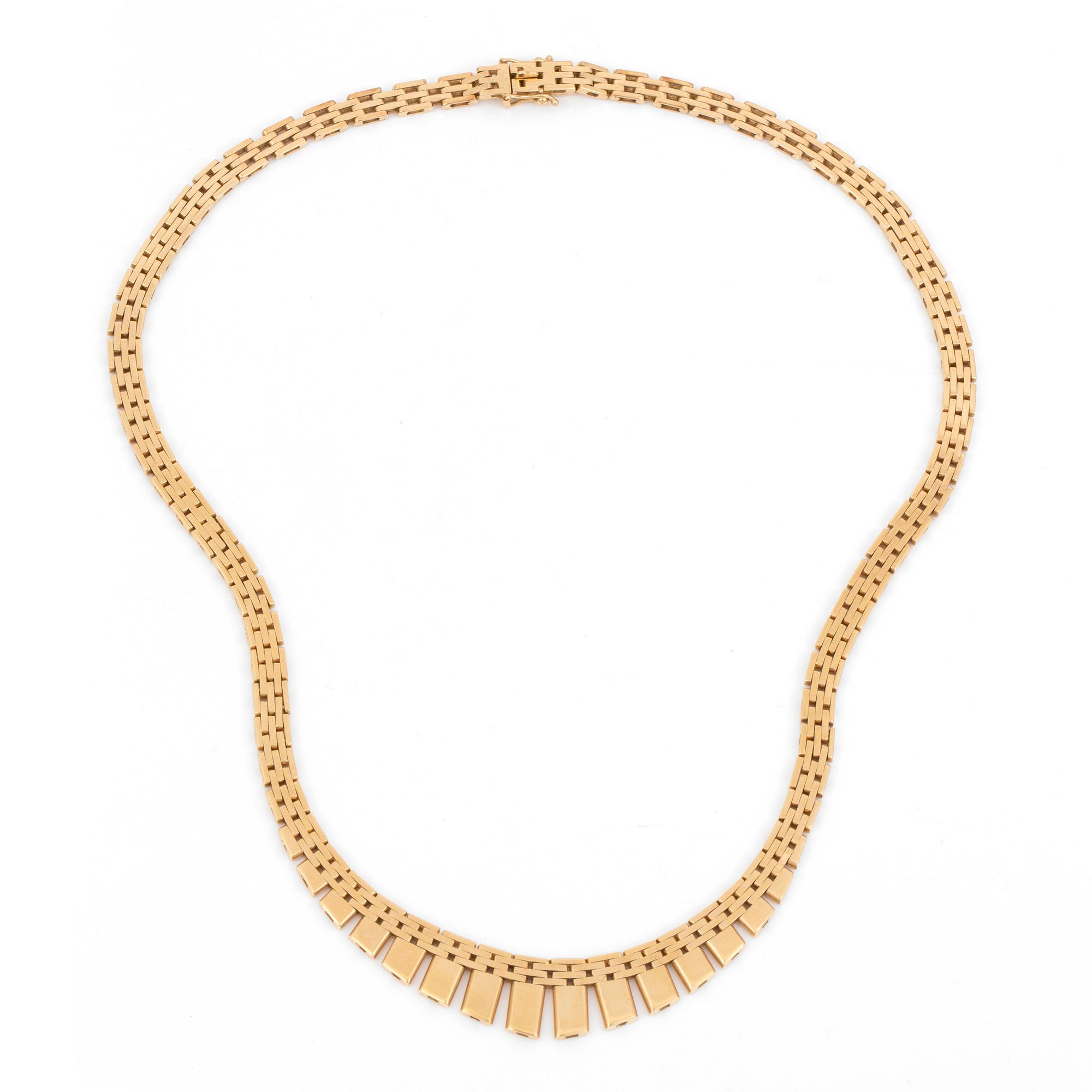 HALSBAND, grind länkar.