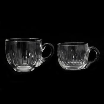 GLASSERVIS, 69 delar, 1900-talets första hälft.