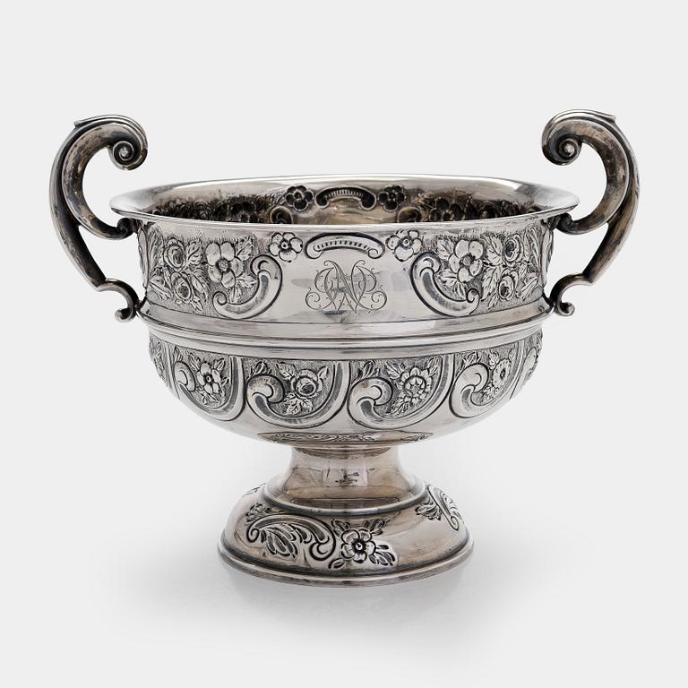 Skål, silver, Thomas Hayes, Birmingham 1904.