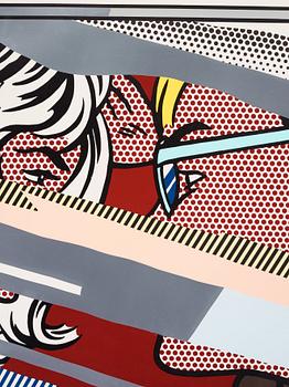 Roy Lichtenstein, "Reflections on Conversation", from the Reflections Series.