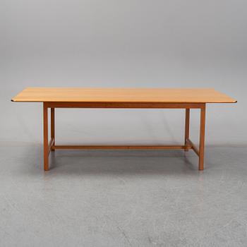 Josef Frank, An elm and mahogany 'B590' table, Svenskt Tenn.