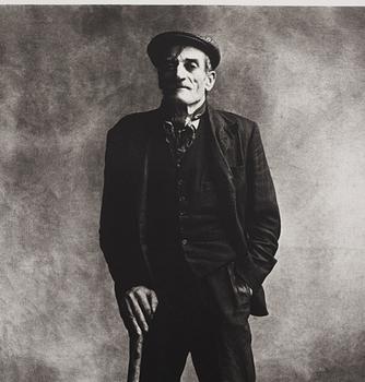 Irving Penn, "Navvy, London, 1950".