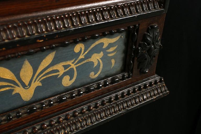 A late 19th century mirror.