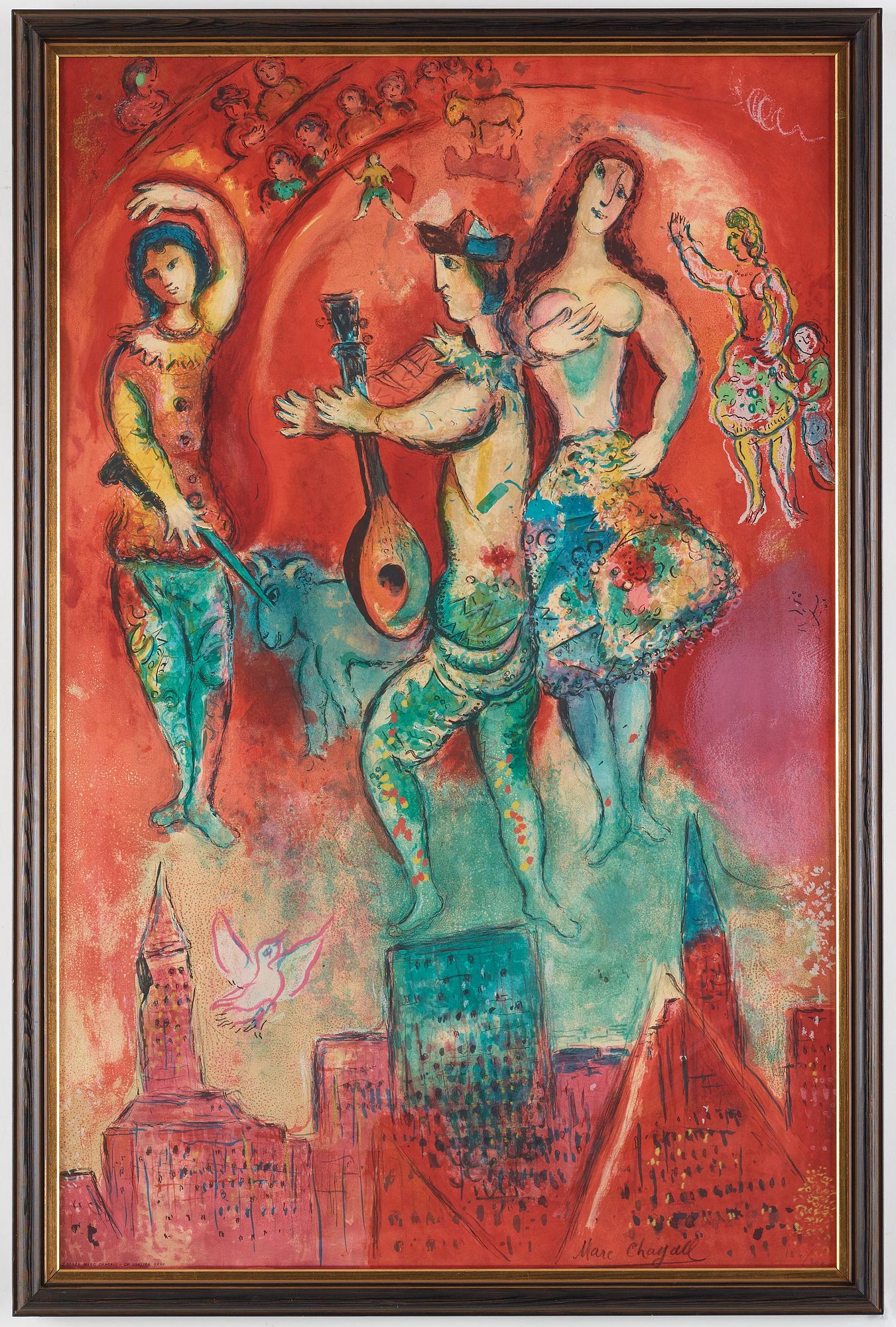Marc Chagall Efter, "Carmen".