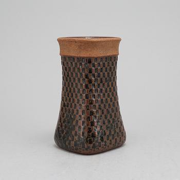 Stig Lindberg, a stoneware vase, Gustavsberg Studio, signed.